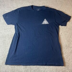 Vans Hypnotics Graphic Print Navy Blue T-Shirt ADULT L